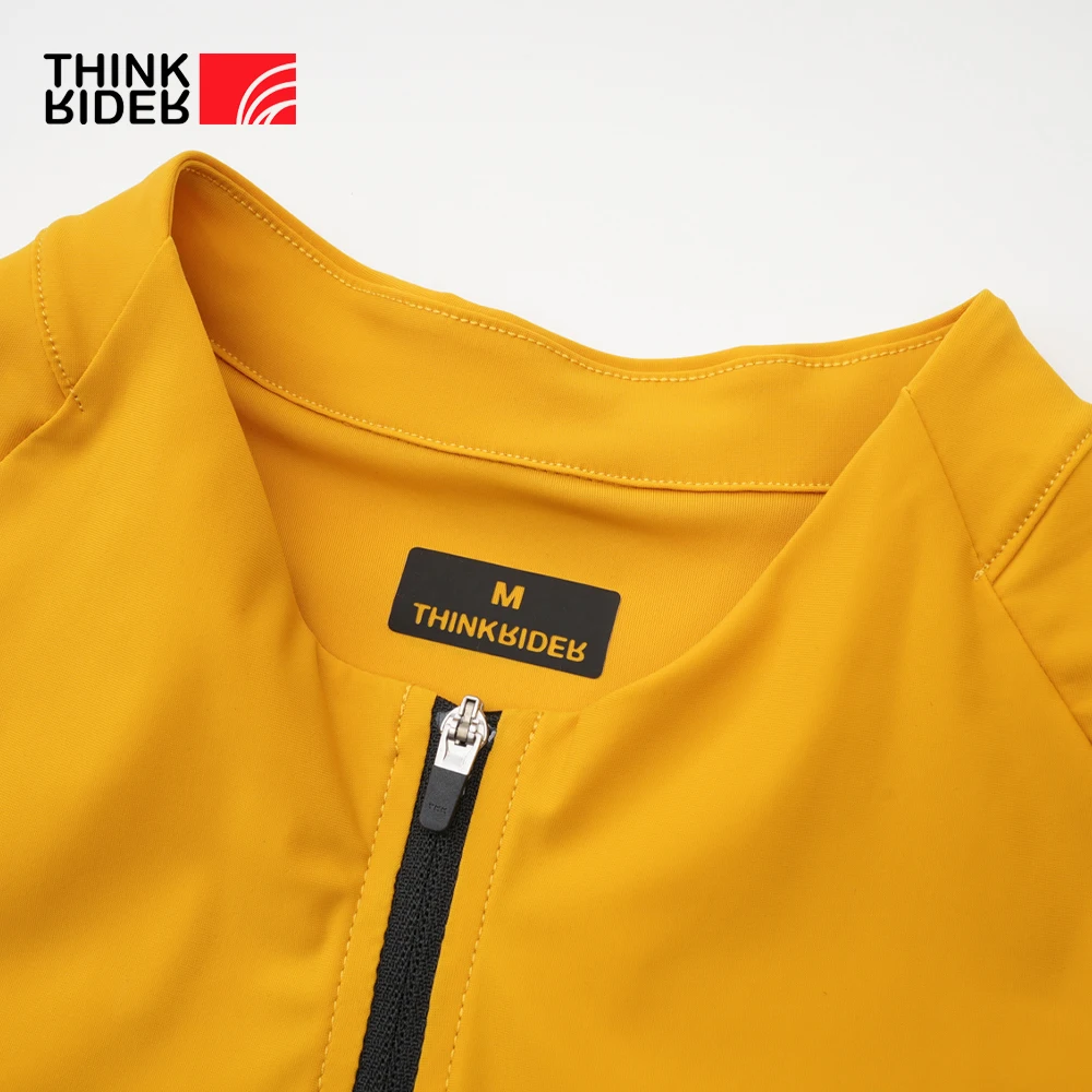 ThinkRider Men Cycling Jersey Short Sleeve Reflective Summer Shirt Downhill Jersey Pro Team Mountain Bicycle Clothing - Image 6