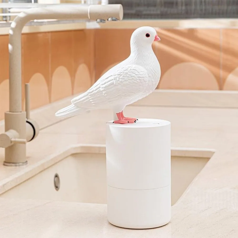 Automatic Induction Pigeon Soap Dispenser Multi-function Hygienic Bird Soap Dispenser For Home Washroom Touchless Sensing 4