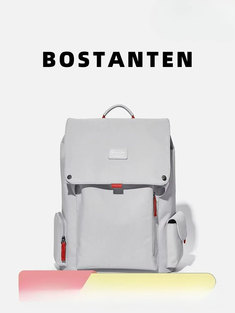 Large Capacity Canvas Backpack with Laptop Compartment for College Travel