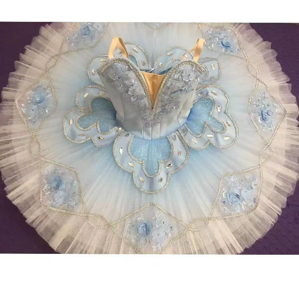 

Индивидуальный профессиональный градиентный розовый балетный конкурс для выступлений пачка для сна красота диск платье