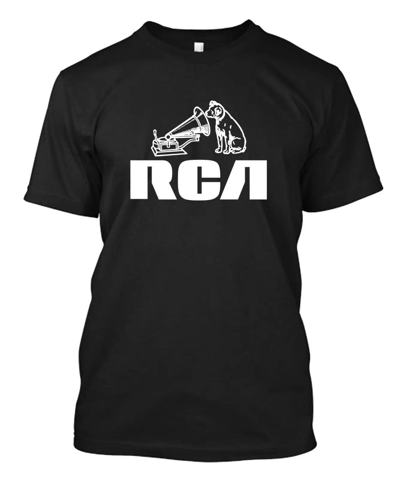 Rca Record Company Old School-T-Shirt Da Uomo Personalizzata Tee