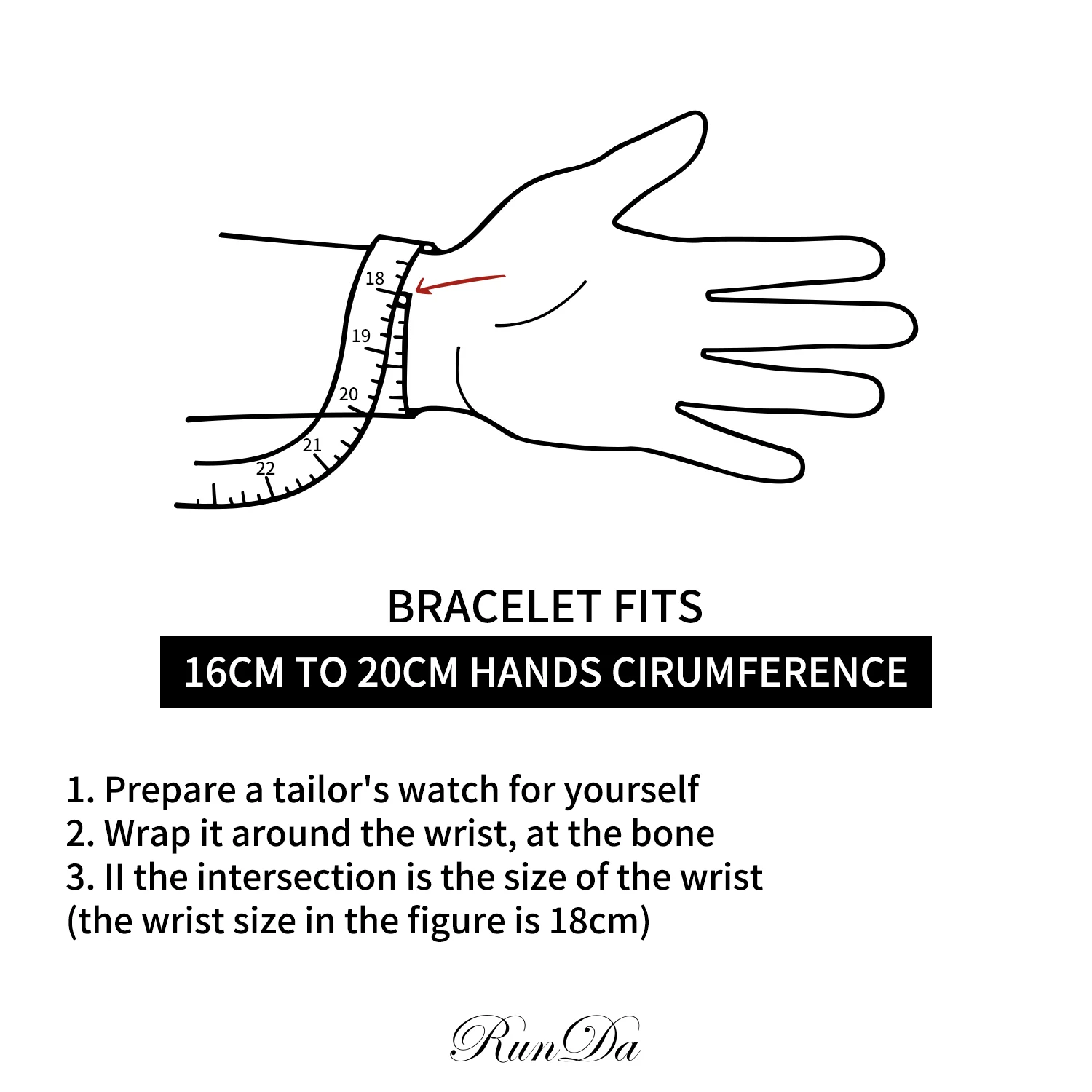 Runda Men's Stainless Steel Bracelet Blue Circle Link Chain Adjustable Size 22cm Fashion Handmade Bracelet Luxury Brand for Men - Image 5