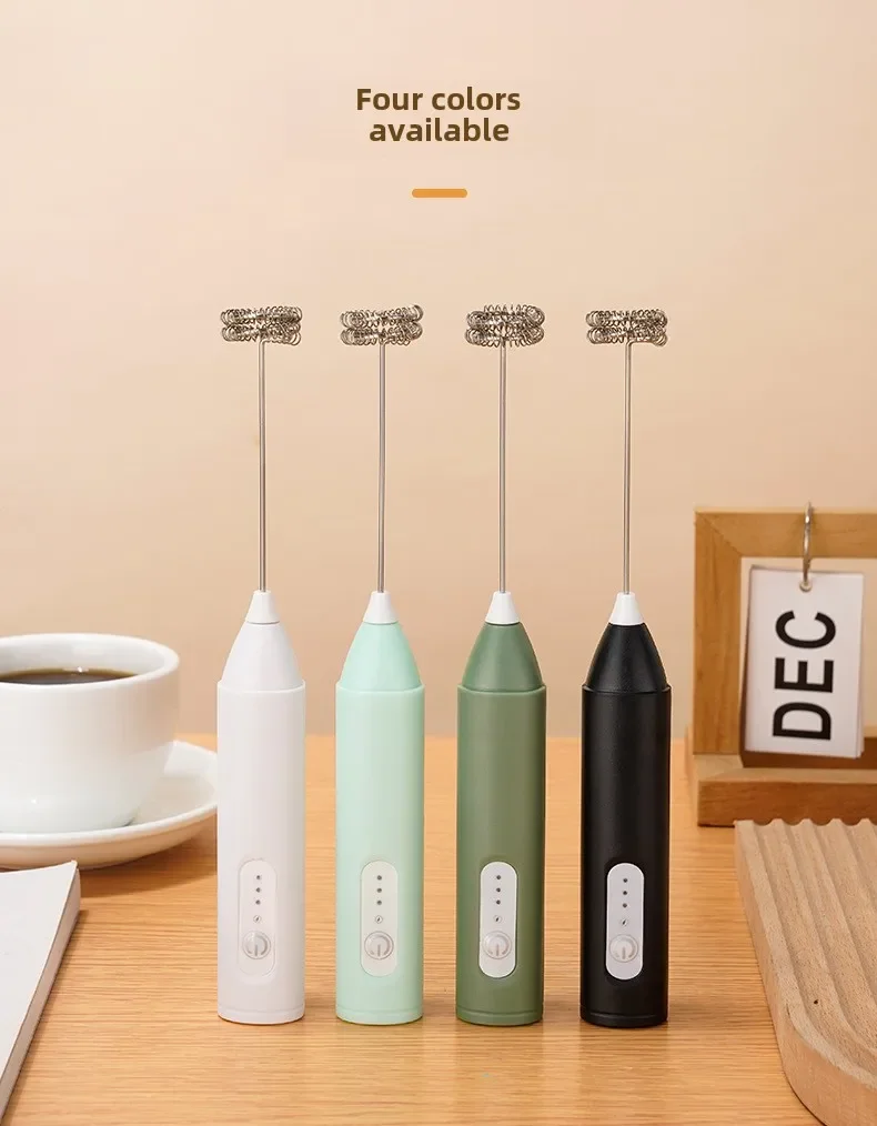 Description Picture 5 of itemMINI Wireless Milk Frother Electric Handheld Blender Electrical Mini Coffee Maker Whisk Mixer with USB for Cappuccino Cream