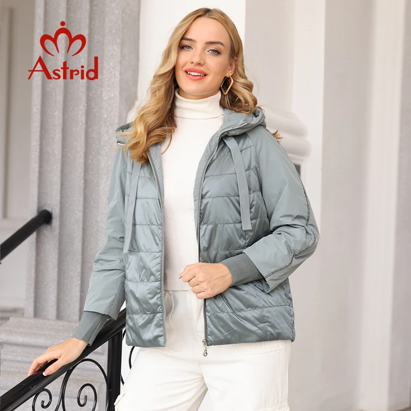 Astrid 2022 Spring coat women Outwear trend Jacket Short Parkas