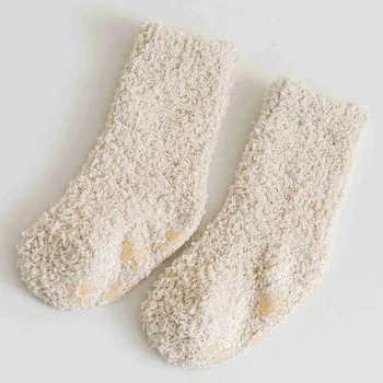 Winter Thick Newborn Socks Coral Fleece Warm Kids Leg Warmers Girls Boys Toddler Soft Baby Autumn Anti-slip Children Plus Stuff 2
