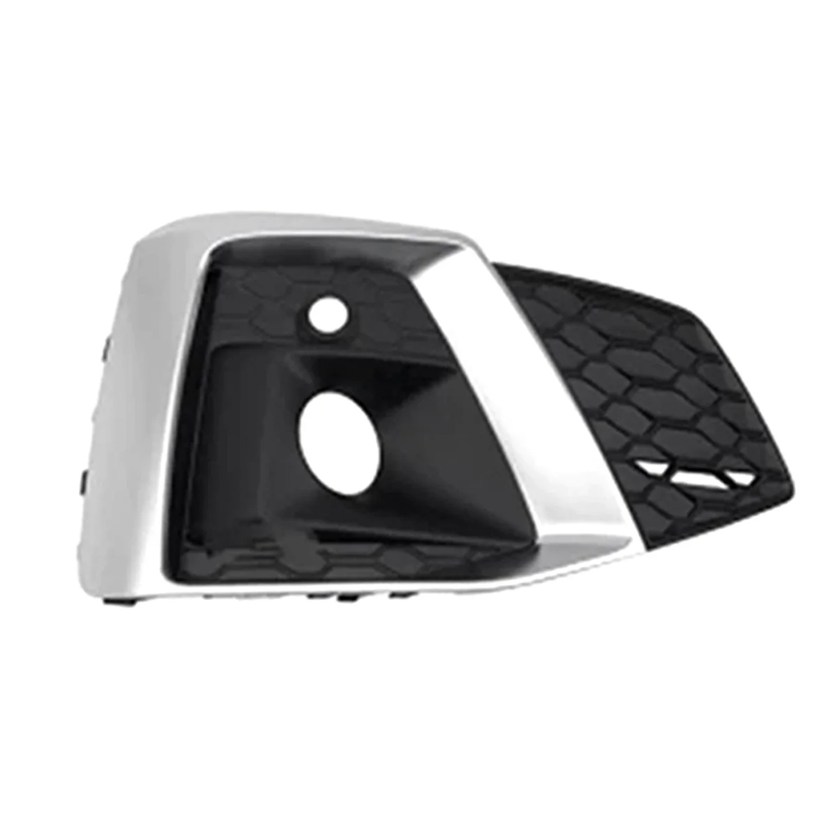 

Car Chrome Right Fog Light Grille Cover Front Honeycomb Bumper Grille for Audi A5 S5 2019-2023