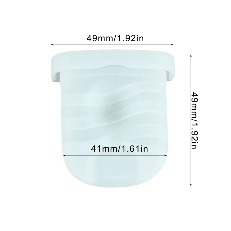 Breast Pump Accessory Silicone Diaphragm Milk Extractor Spare Part Replacement Anti Backflow Suction Membrane for Easy Pumping