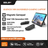 Mini Pocket Gaming Tablets10.5inch N95 Magnetic Grip 32GB RAM 2TB SSD DDR4 Window11 100% sRGB Color Gamut Touchscreen laptop 1