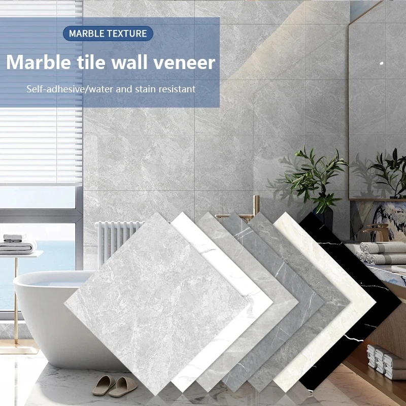 10pcs Wall Stickers PVC Imitation Ceramic