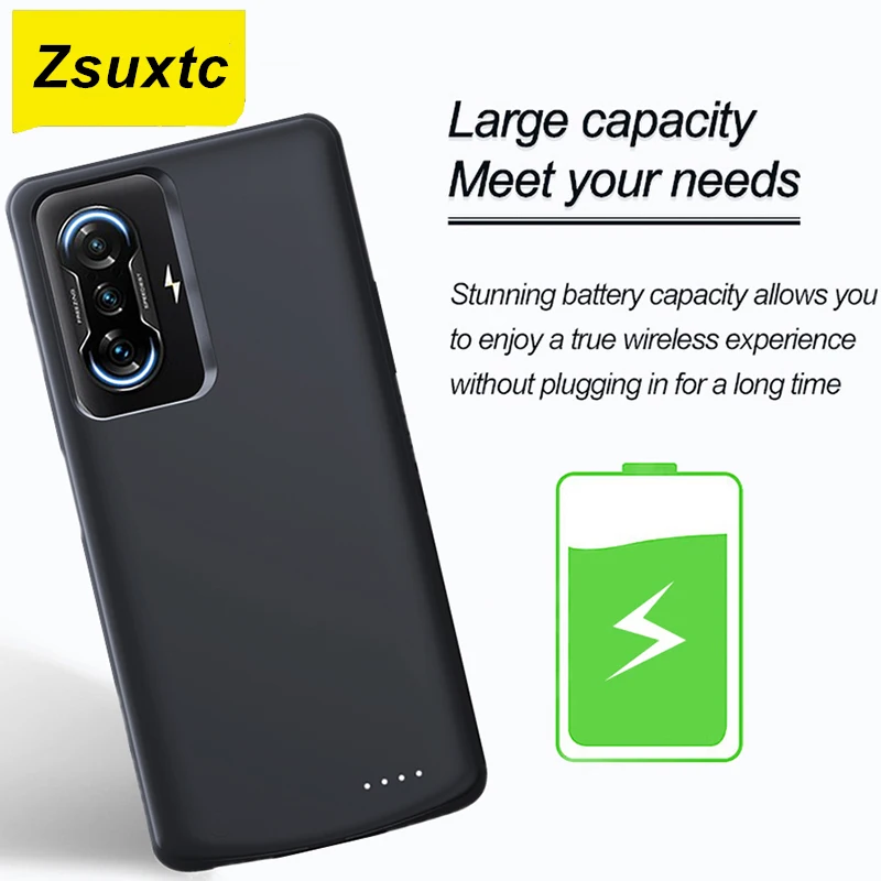 

Чехол-аккумулятор для Xiaomi Redmi K40, 6800 мАч