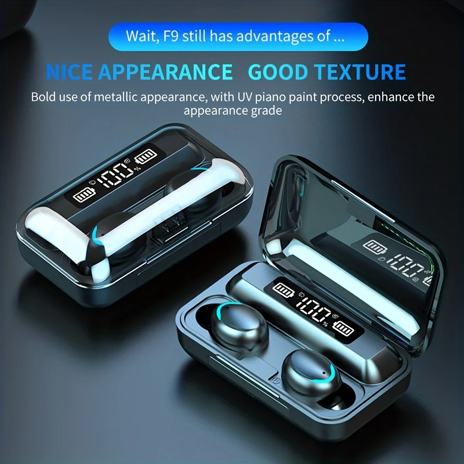 Wireless bluetooth earphones Wireless In-ear Gaming Headset With Digital Display Sports Headset audifonos bluetooth 3