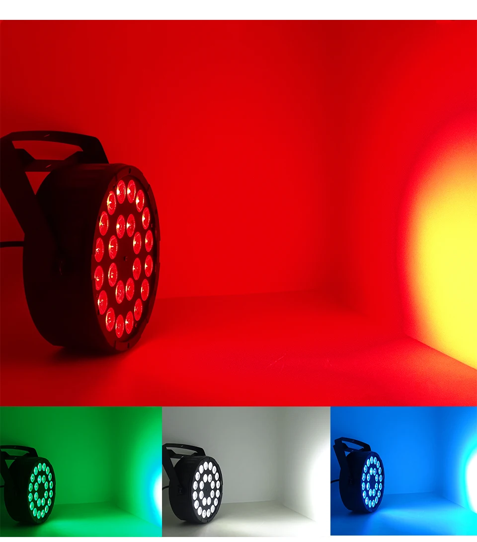 RGBW, 4 em 1, DMX512, Disco Lights,