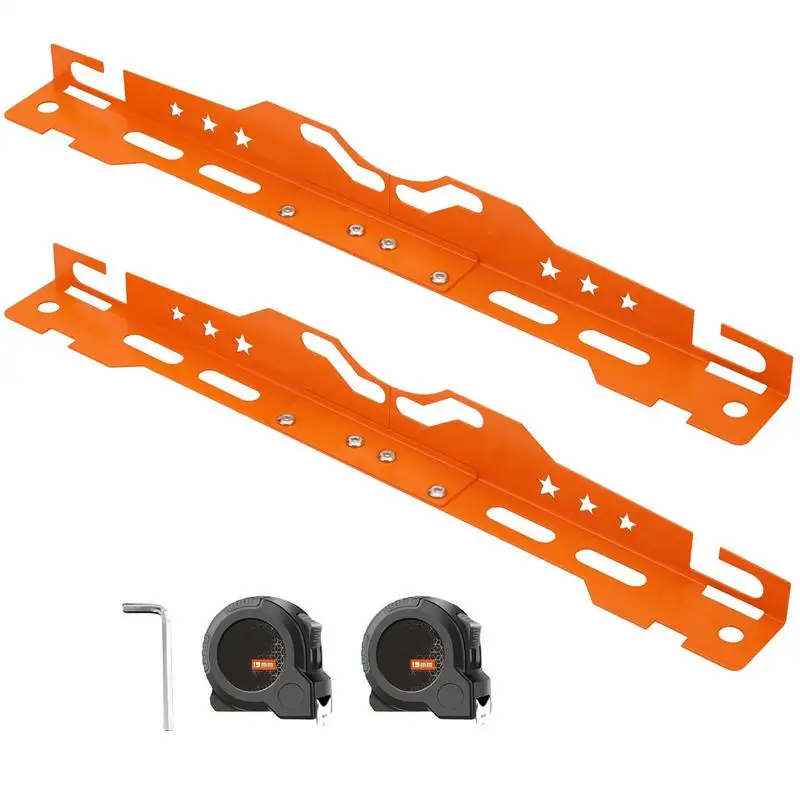 Alignment Tool Heavy Duty Wheel Alignment Tool Kit Accurate Alloy Steel Heavy Duty Plates For Car Autos Vehicle Home Use