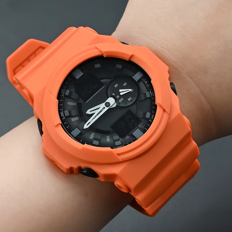 Premium Resin Rubber Watch Strap Case - Protective Shell Accessories