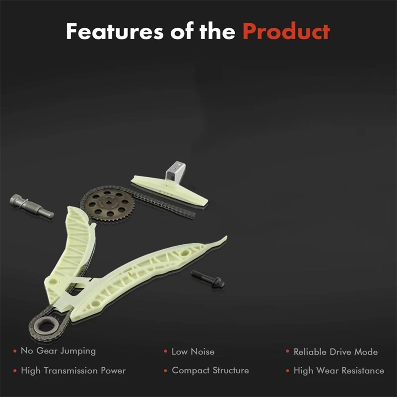 7Pcs N14 Timing Chain Tensioner Rail Sprocket Kits For Mini Cooper R55 R56 R57 R58 R59 R60 07-11 11318618317 11217588996 Parts