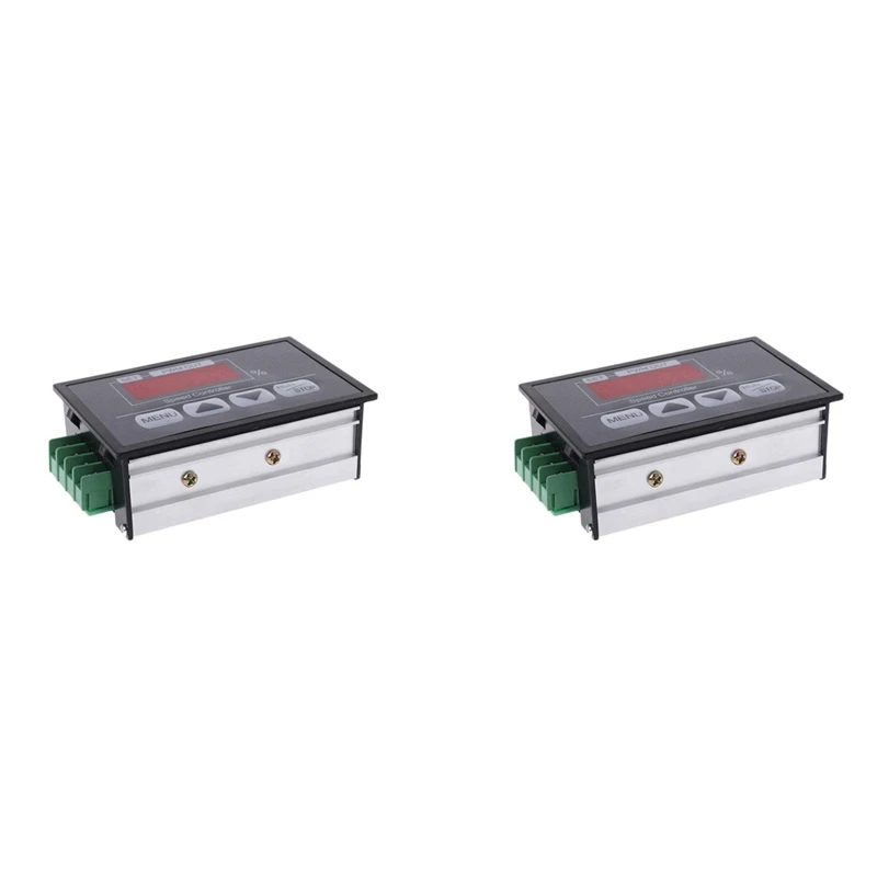 

2x6-60V Pwm контроллер скорости двигателя постоянного тока с кнопкой регулятора панели цифрового дисплея