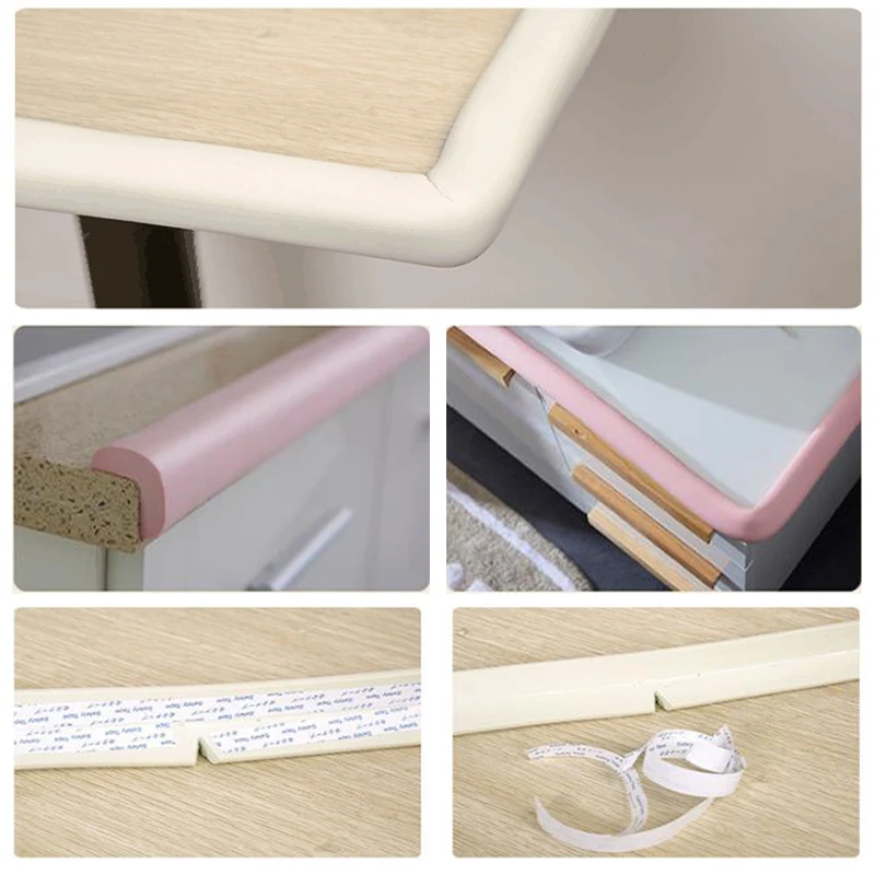 Table Corner Protector 2M Baby Safety Corner Protector Children Protection Furniture Corners Angle Protection Child Safety Table Corner Protector Tape