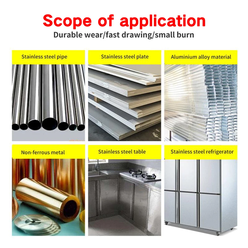 120x20x100 مللي متر غير المنسوجة النايلون جلخ عجلة...