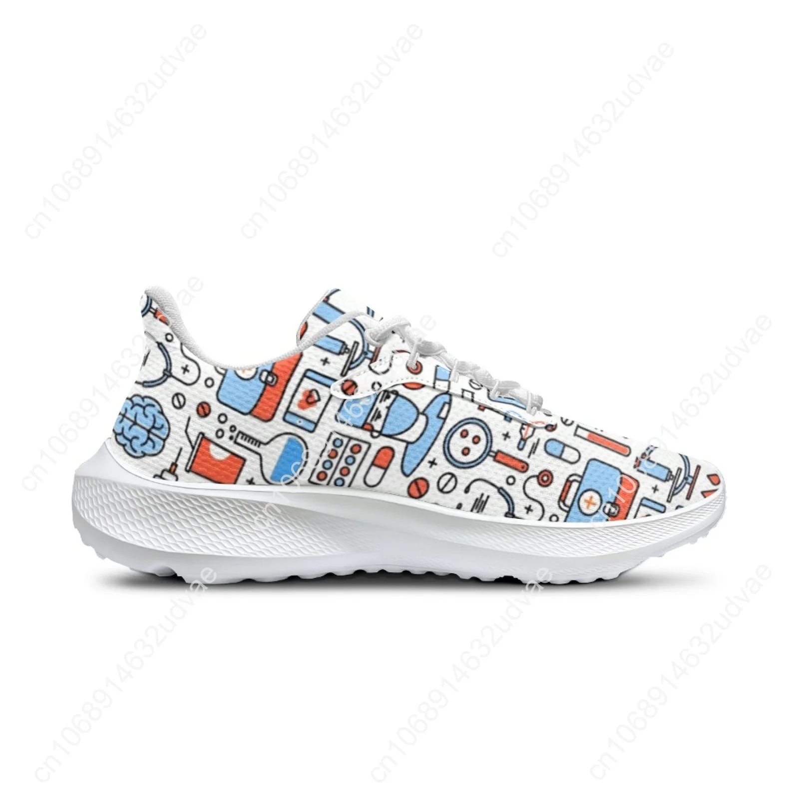 Women's Medical Running Shoes Comfortable Breathable Girls Indoor Fitness Shoes Casual Nurse Shoes Zapatos Mujer