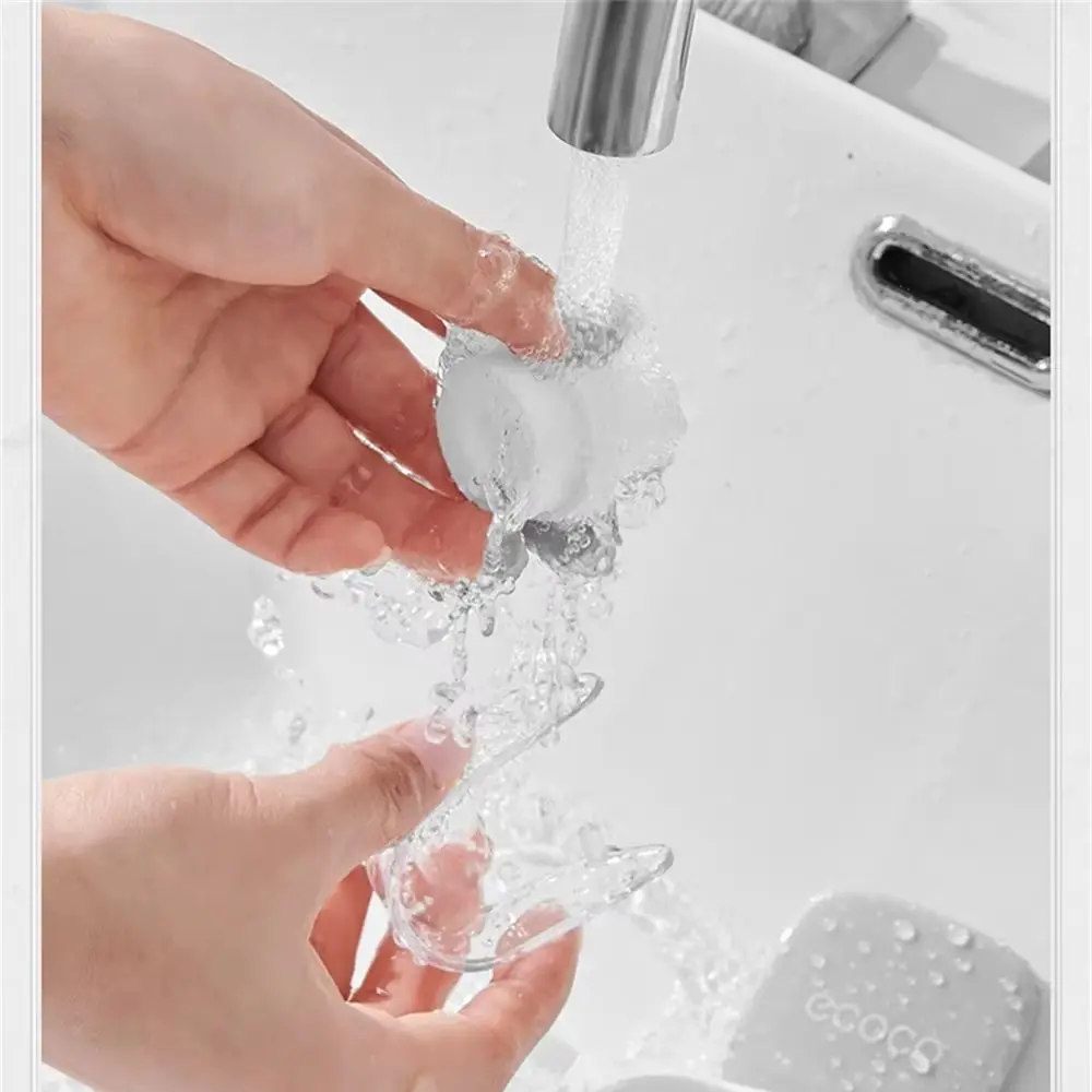 Automatic Dust-proof Toothpaste Dispenser Wall Mounted Stand Adults&Children Toothpaste Squeezer Holder Bathroom Accessories Set 6