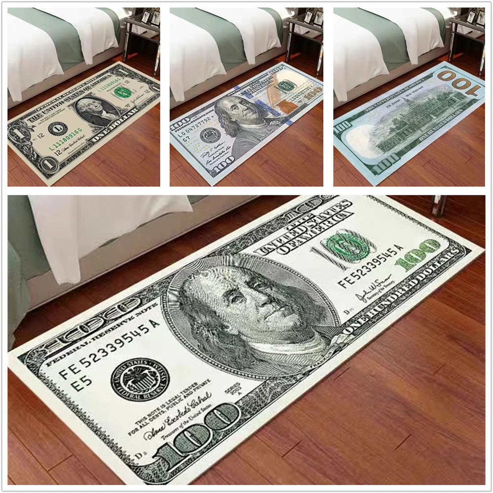 Dollars Carpet Living Room Hundred Dollar Bill Rug 100 Dollar Bill
