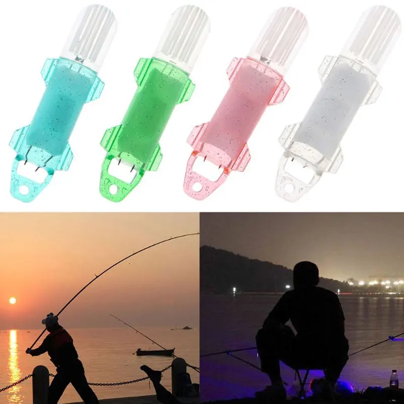 Description Picture 2 of itemMini Drop Underwater Flash Light Bait Deep Fish Attracting Indicator Lure LED Fishing Light 4 Colors Waterproof
