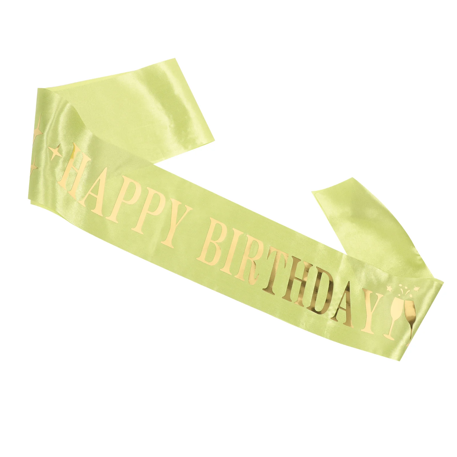 

Birthday Shoulder Strap Sash Ceremonial Belt Gift Ideas Polyester Supplies Female