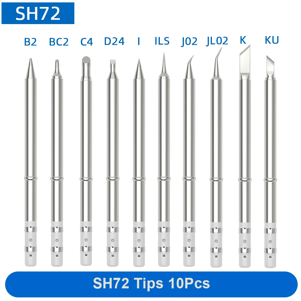 SH72 Tips for T85 T65 GD300 HS-01 SH73 Soldering iron Compatible with FM65 T65 N