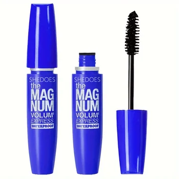 4D Black Mascara Thickening, Lengthening, Curling, Waterproof Liquid Fiber Mascara - Image 3