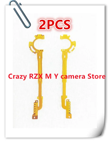 

2PCS/ NEW Shutter Flex Cable For Digital Camera for Canon A410 A420 A430 A450 A460 A470 Lens aperture line Shutter cord