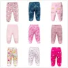 3PCS/Lot Cotton Newborn Baby Boy Girl Pants Cartoon Wrap Foot Long Trousers Spring Autumn Toddler Leggings For Girls Boys 0-12M 6