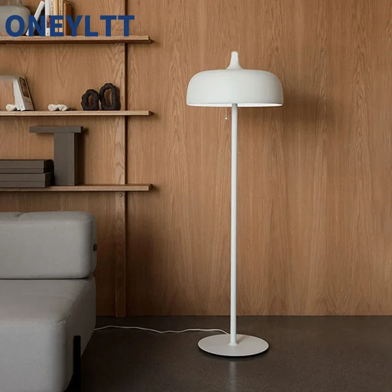 

Minimalist American floor lamp designer living room sofa bedroom study creative modern mushroom floor lamp