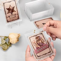 2Pcs Magnetic Card Holder 35Pt Plastic Protector for Trading Cards  Baseball Sports Yugioh Display Case Magnet Top Loader 2