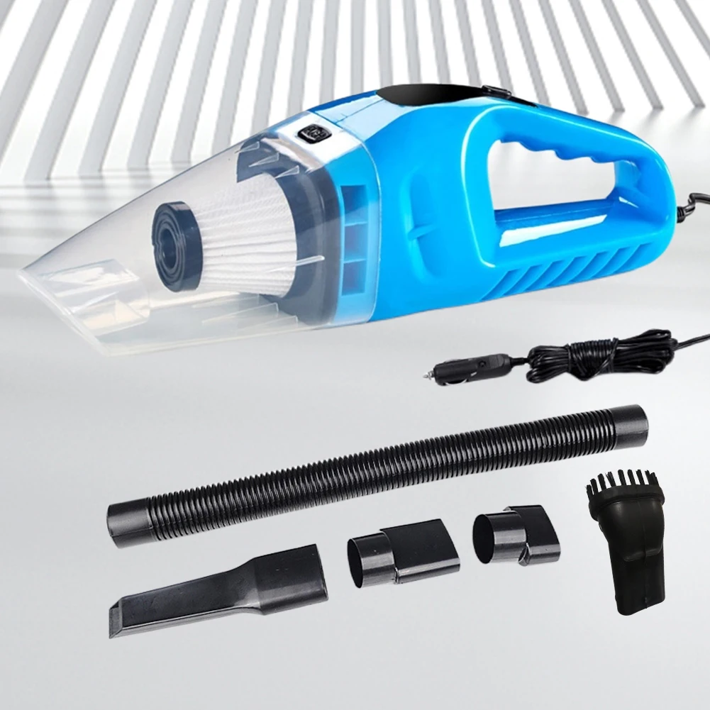 Car Vacuum Cleaner Strong Suction Car Hoover Dry Wet Dual Use Handheld Dust Buster Mini Dust Collector for Vehicle Home Cleaning