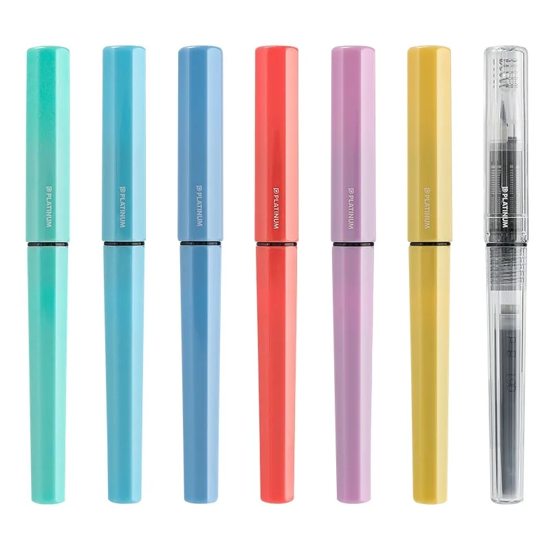 Fountain Pen PLATINUM Little Meteor PQ200 Student Practice Calligraphy Beginner Replace Ink Ink Cartridge 1PC