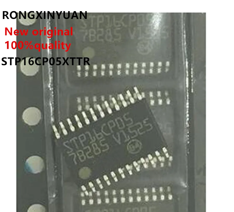 10PCS Neue Original STP16CP05XTTR STP16CP05 SSOP-24 Treiber-IC-Chip
