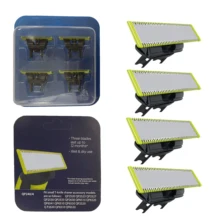 1-8 pcs SET Oneblade Replacement Blade For Original Philips Oneblade QP210 QP220 QP230 QP2520 QP2530 QP2527 QP2533 QP2630 QP6520