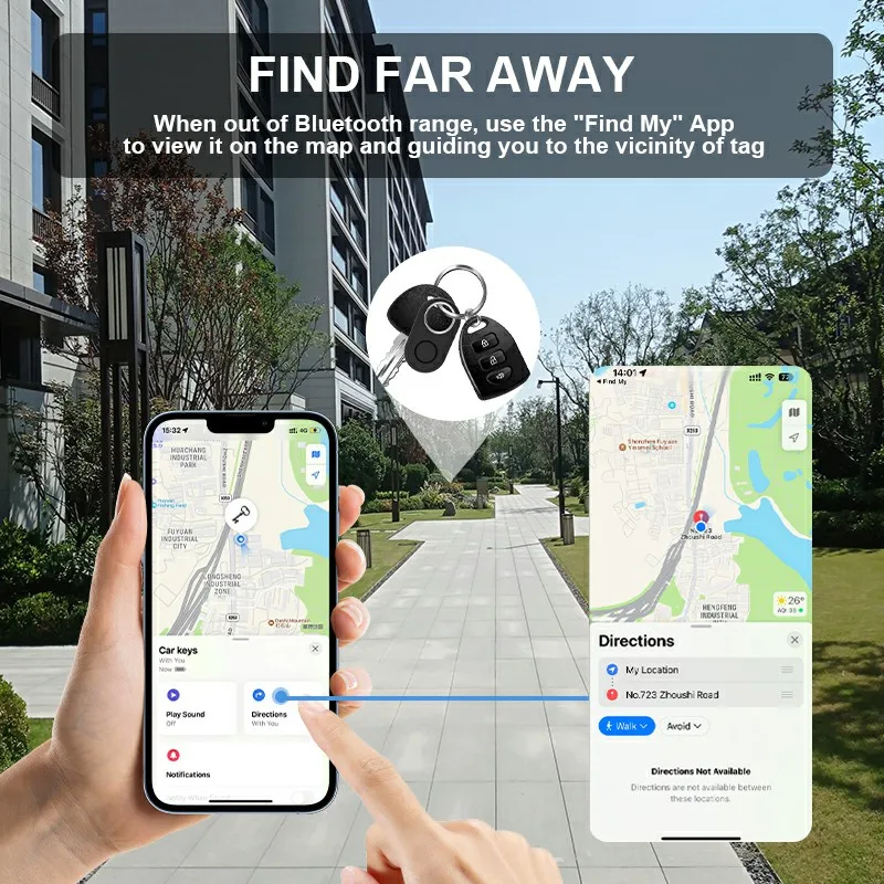 Bluetooth Smart Tag GPS Tracker