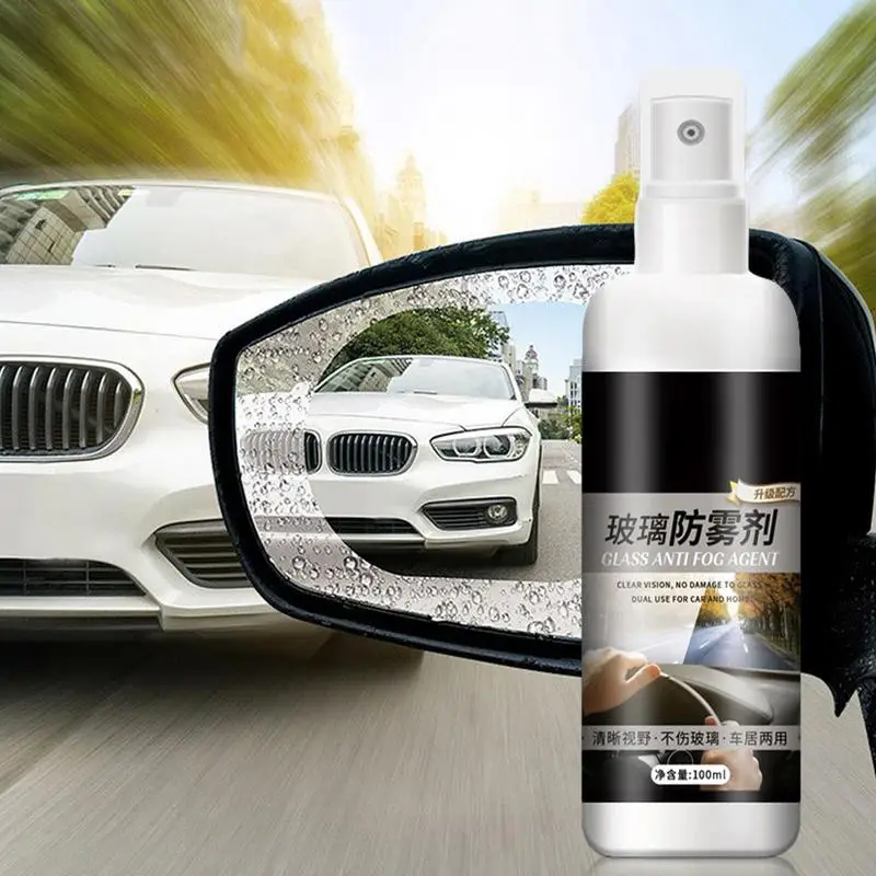 

Car Windshield Defogger 100ml Reusable Anti Fog Spray Portable Waterproof Auto Window Agent Multifunctional Car Products