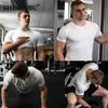 Men's 5 Pack Soft Comfy Bamboo T Shirt For Men Breathable Crew Neck Slim Fit Tees Short Sleeve Plain T-Shirts Casual Summer Top 5