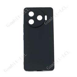 Anti - Falling Shockproof Soft TPU Back Cover for Camon 30 Premier 5G (Black)