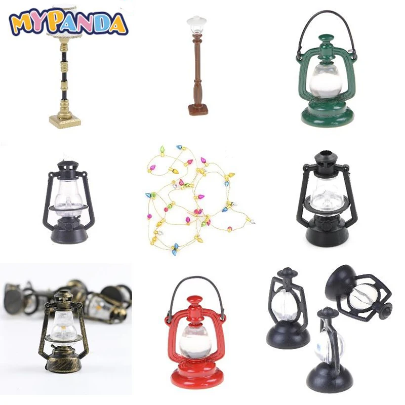 Casa Delle Bambole Candela Alta Finitura Nera Decorazione In - Foto 6