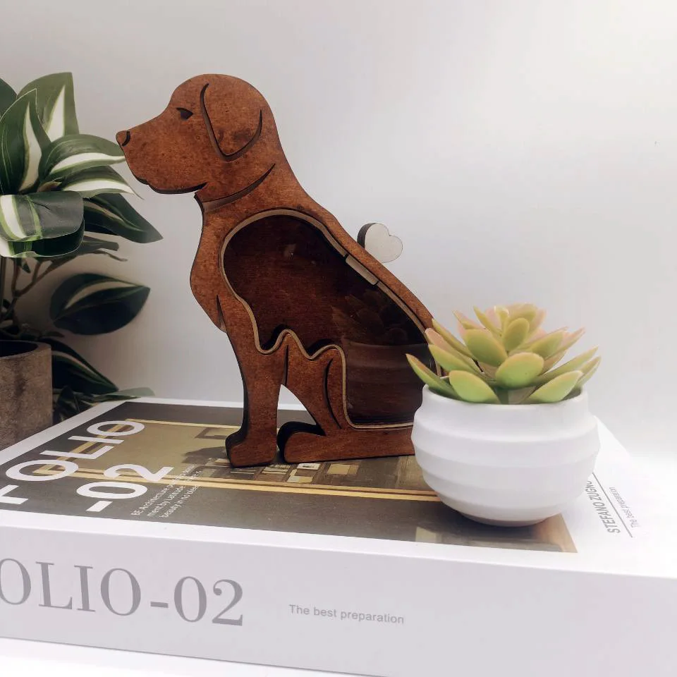 Personalisierte Haustier-Erinnerungsbox aus Holz für Hunde, Katzen und Pferde - Niedliche Haustierfell-Andenkenbox für Tierbesitzer - Neues Haustier-Geschenk – Detail 10