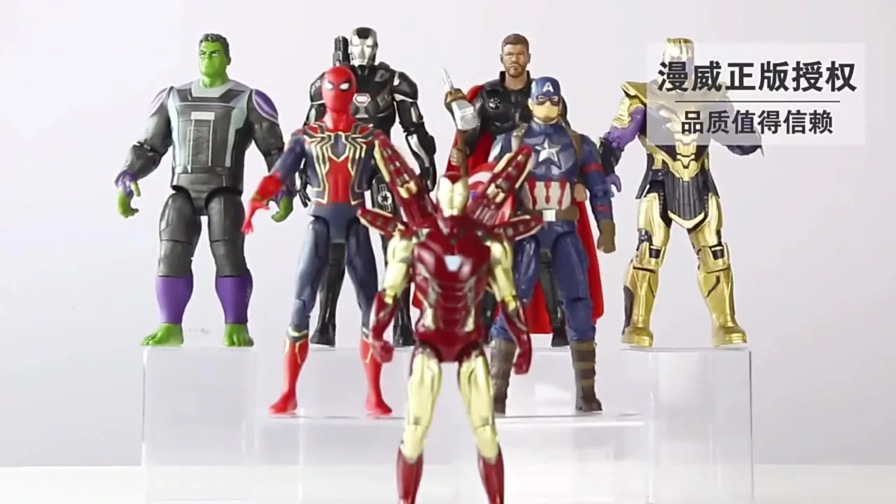 スパイダーマン アベンジャーズフィギュア ZD TOYS マーベル スパイダーマン 7インチ アップグレードスーツ