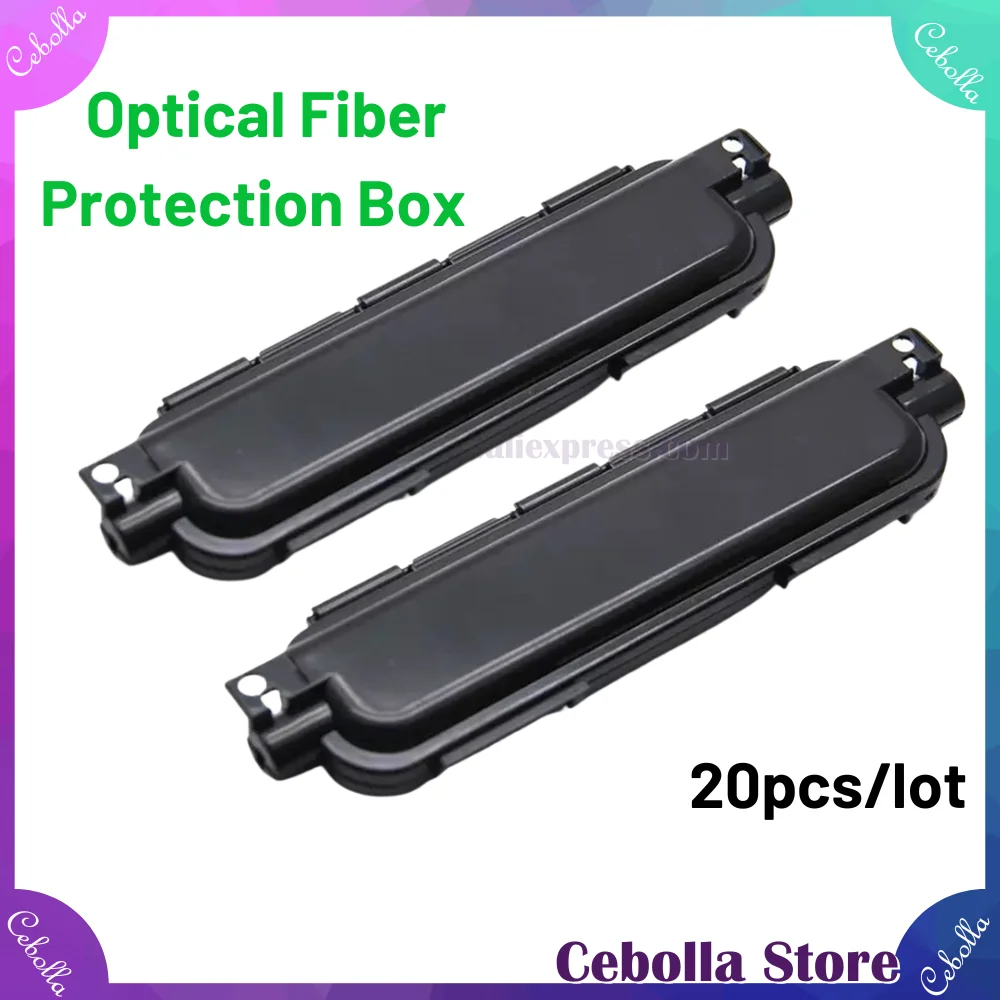 20 Pz/Lotto Scatola Di Protezione In Fibra Ottica Tubo Cavo Di Derivazione Scatola Di Protezione Impermeabile Tubo Termoretraibile Spedizione Gratuita