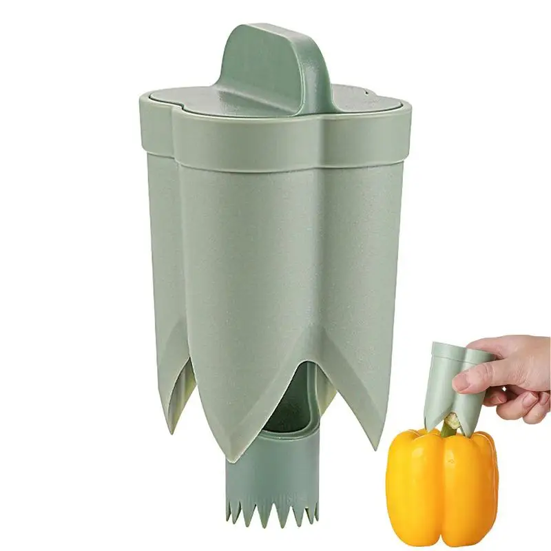 

Pepper Corer Chili Peppers Seed Tomatoes Fruit Vegetable Core Separator Device Creative Labor-saving Kitchen Gadget