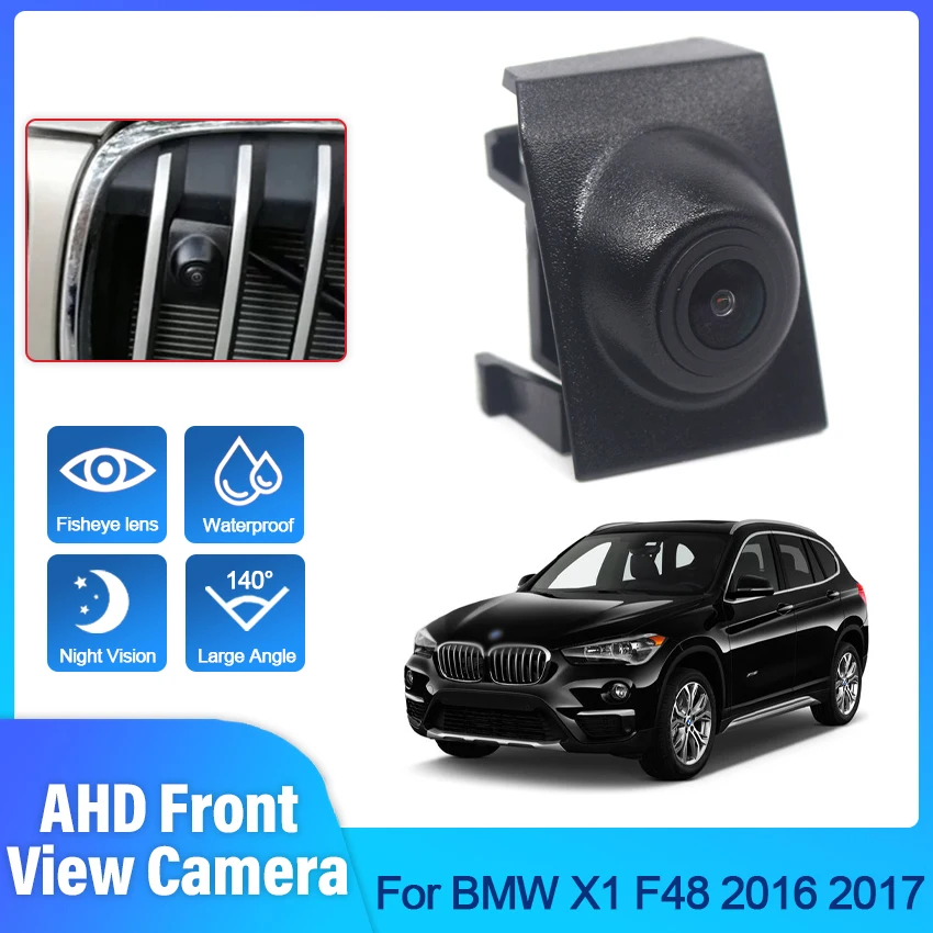 

Автомобильная флейта, водонепроницаемая лампа ночного видения AHD 1080P, флейта для BMW X1 F48 2016 2017 с гальваническим грилем