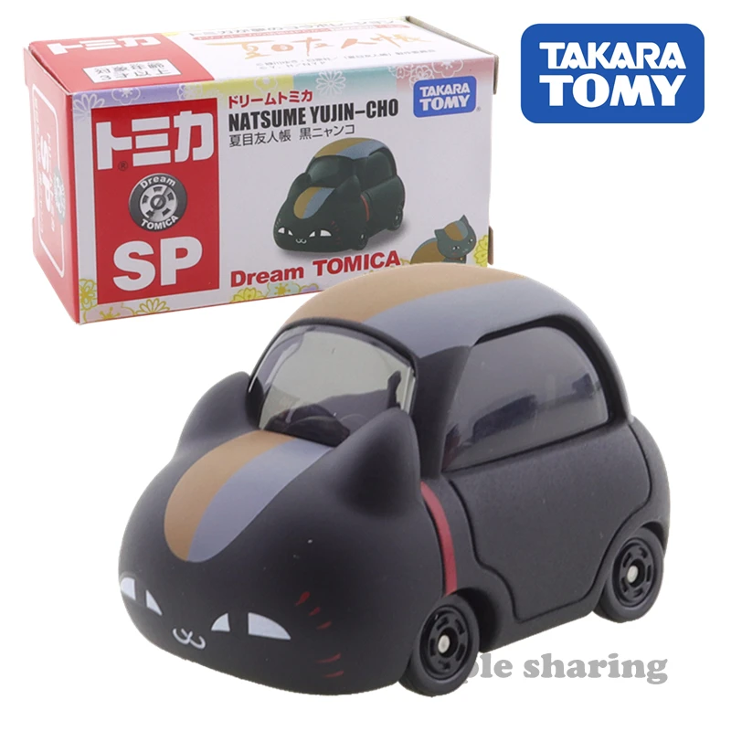 

Takara Tomy Dream Tomica SP Natsume's Book of Friends Black Nyanko Toy Diecast набор миниатюрных моделей автомобилей
