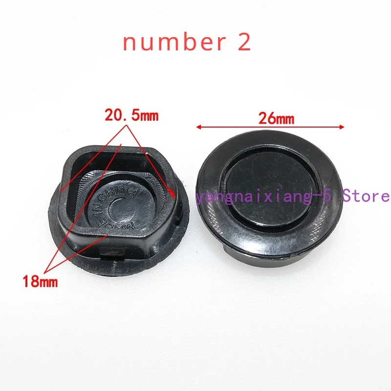 Car Bumper Reversing Warning Radar Probe Plug Hole Decorative Cap car accessories