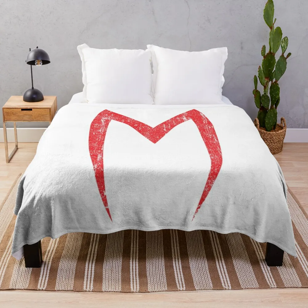 

Одеяло с символами Mach 5, Многофункциональное большое толстое пушистое одеяло для пары